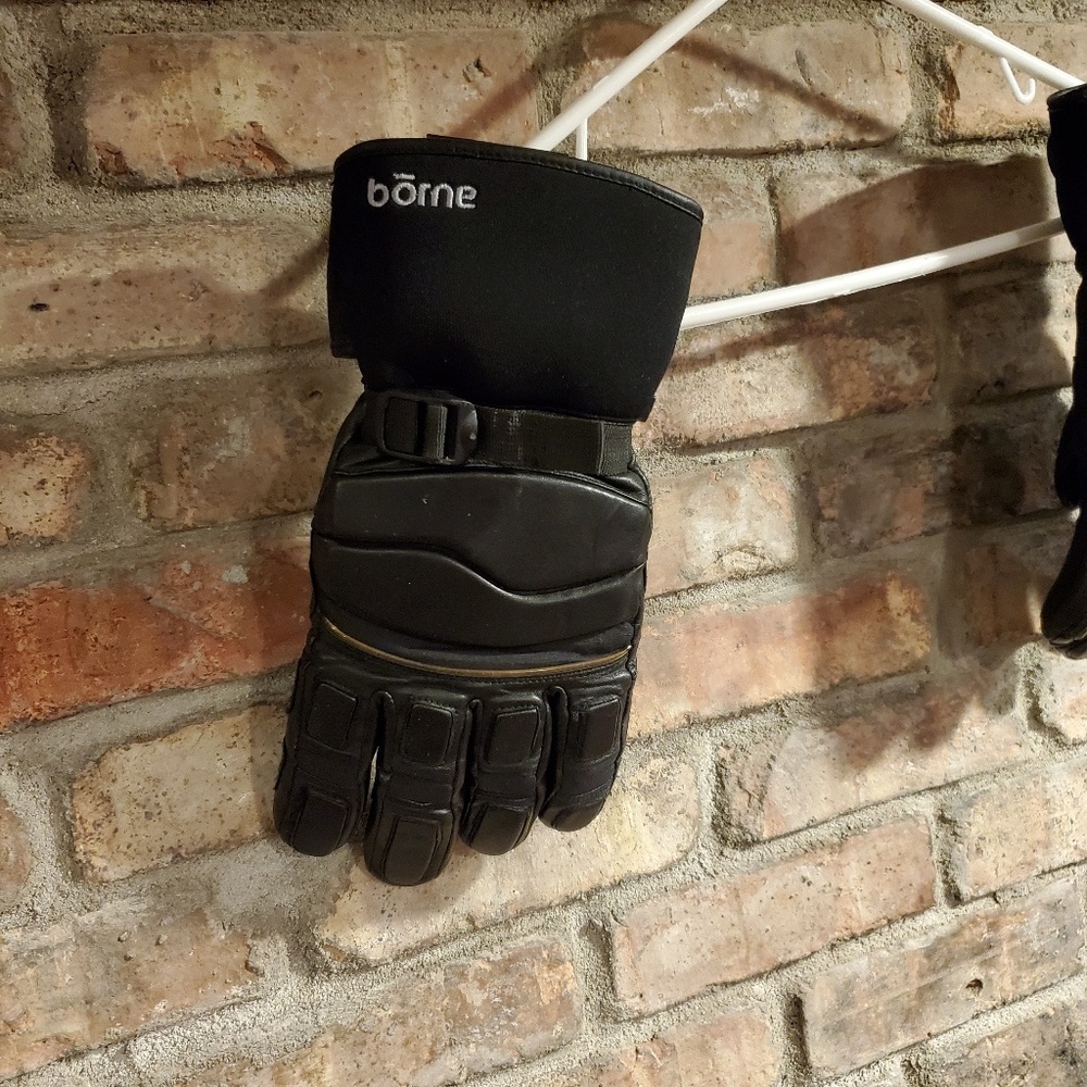 Snowmobile gloves LINED WITH ALPACA!